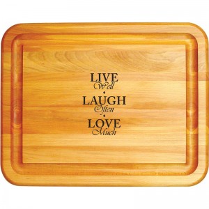 Catskill Craftsmen Live Laugh Love General Chopping Board KL1338